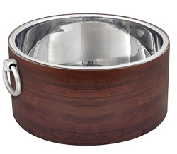 Champanheira ringwood walnut 42x47x20hcm
