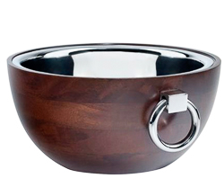 Champanheira edgewood walnut 35x40x20hcm