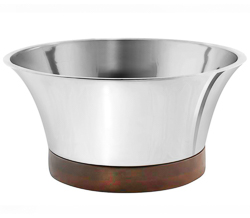 Champanheira inox double wall 43x25,5hcm