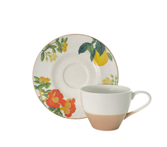 Xicara cha c/ pires akemi 230ml