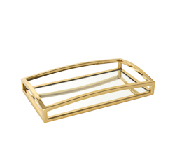 Bandeja sava gold 30x17x5cm