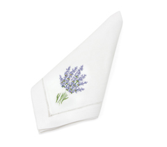 Guardanapo lavender classique 40x40cm 100% algodao