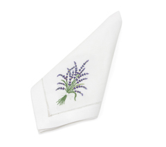 Guardanapo lavender belle 40x40cm 100% algodao