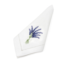 Guardanapo lavender royal 40x40cm 100% algodao