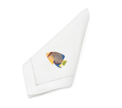 Guardanapo yellow tail 40x40cm 100% algodao