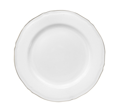 Prato raso 27cm queen platino