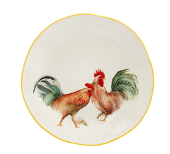 Prato raso rooster 29cm