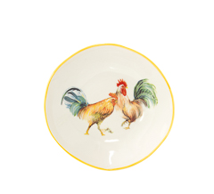 Bowl rooster 22cm