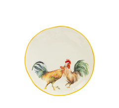 Prato sobremesa rooster 23cm