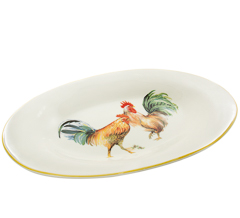 Travessa rooster 55cm