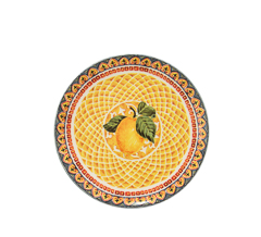 Prato sobremesa limone di amalfi 23cm