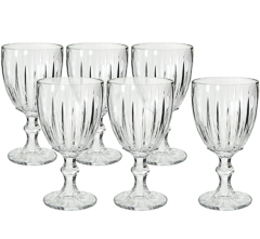 Taca 06pc diamante 300ml