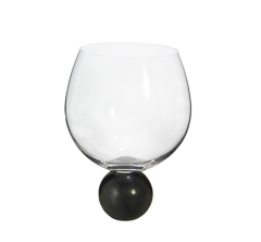 Taca agua marble preto 600ml