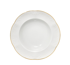 Prato fundo 23cm noble gold