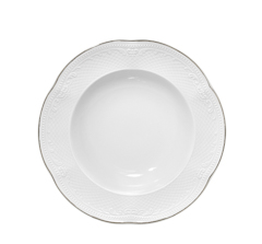 Prato fundo noble platinum 23cm