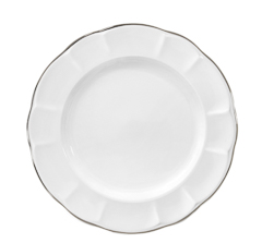 Prato raso retro ritz platinum 27cm