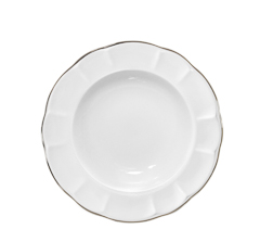 Prato fundo retro ritz platinum 23cm